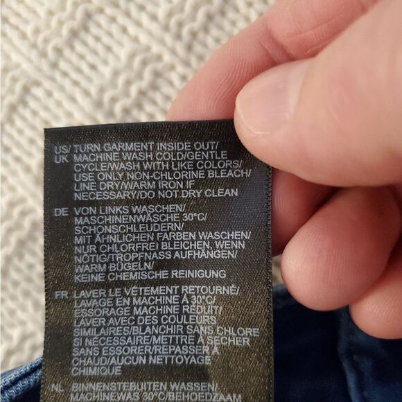 NEW! NYDJ Slim Straight Polka Dot Ankle Jeans - size 0 - Picture 13 of 13